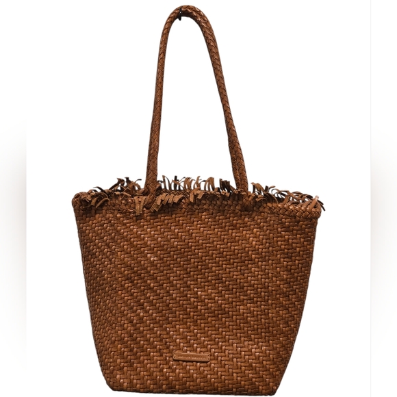 Loeffler Randall Handbags - Loeffler Randall Leather Woven  Tote in Brown